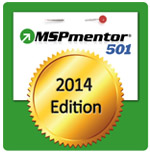Logo for MSP Mentor top 501 Managed Service Providers Wolrdwide