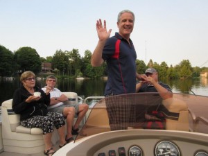 Boating at the Bryley Summer Outing
