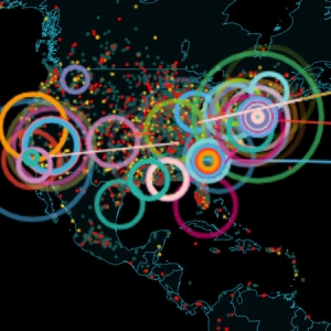 Cyber attack map