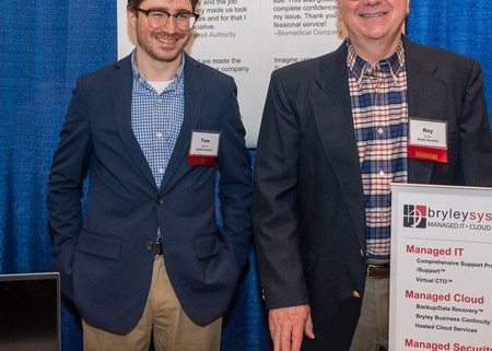 Tom and Roy at the Expo