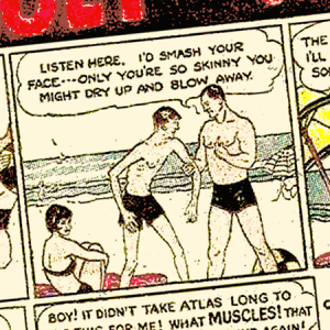 Charles Atlas skinny ad