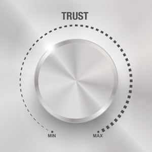 Volume knob for trust