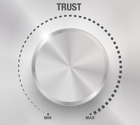 Volume knob for trust