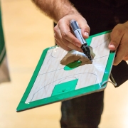 Basketball coach clipboard