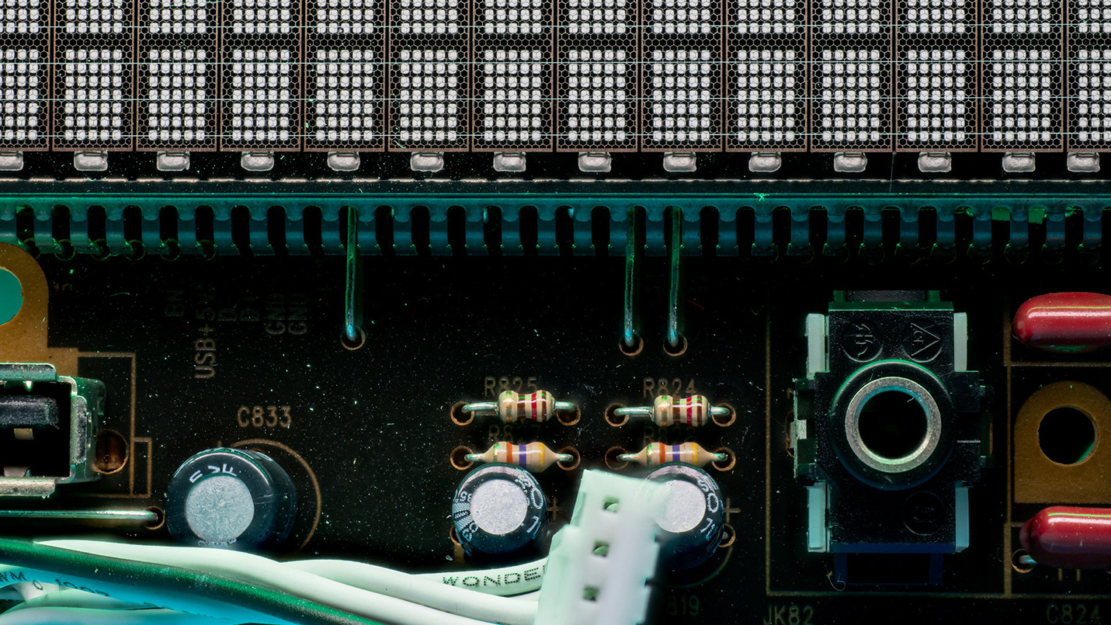 circuitboard Board pulled from a computer