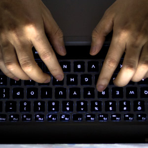 A prompt injection attacker