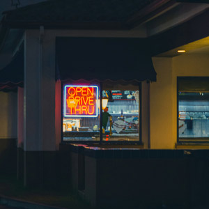 Drive-thru as an analogy of data-management choices