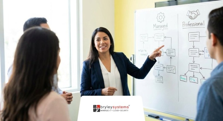 Managed Services Vs Professional Services from Bryley Systems