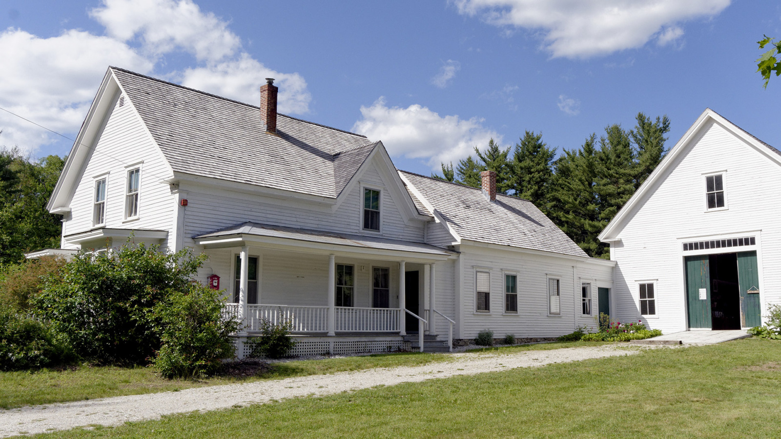 Old rambling New England home