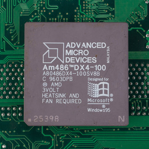 Windows 95 motherboard